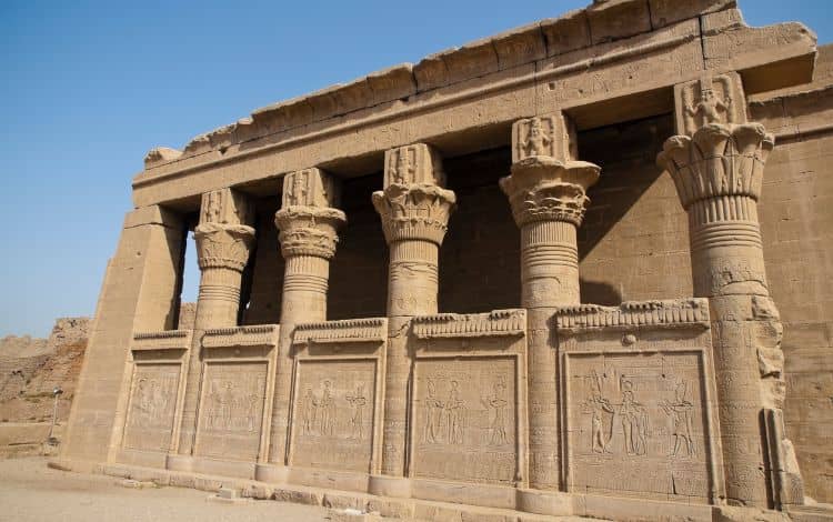 Nilo crociera Tempio di Dendera